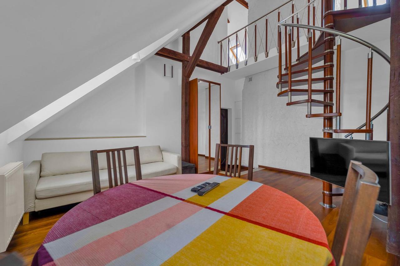 Rynek Nowego Miasta Two-Level Apartment 华沙 外观 照片